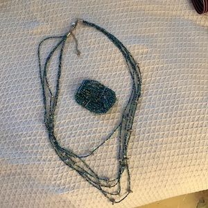 Chico’s necklace and bracelet